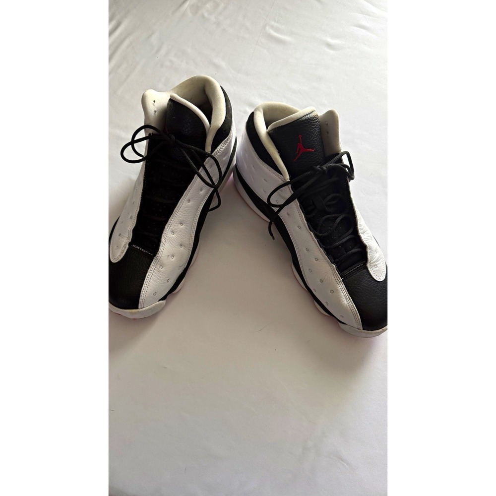 Jordan Air Jordan 13 men's  Sneakers Sz 13 White Black Red Leather 414571-104
